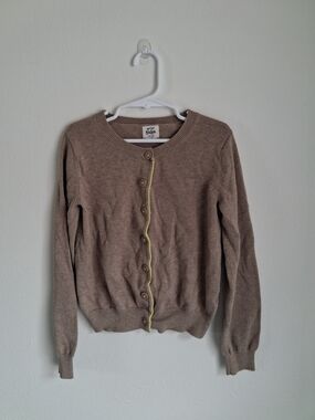 Mini Boden Girls Cardigan Brown Size 7-8Y